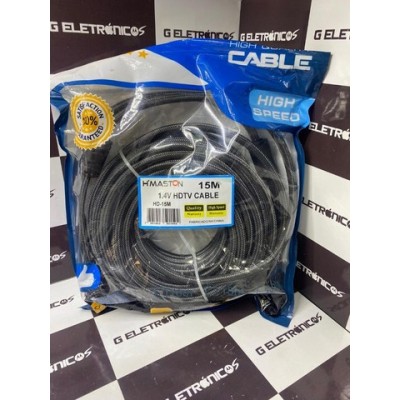 Cabo HDMI 4K 15 metros Blindado